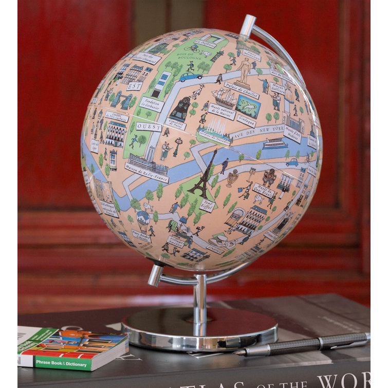 Waypoint Geographic Paris Globe Wayfair
